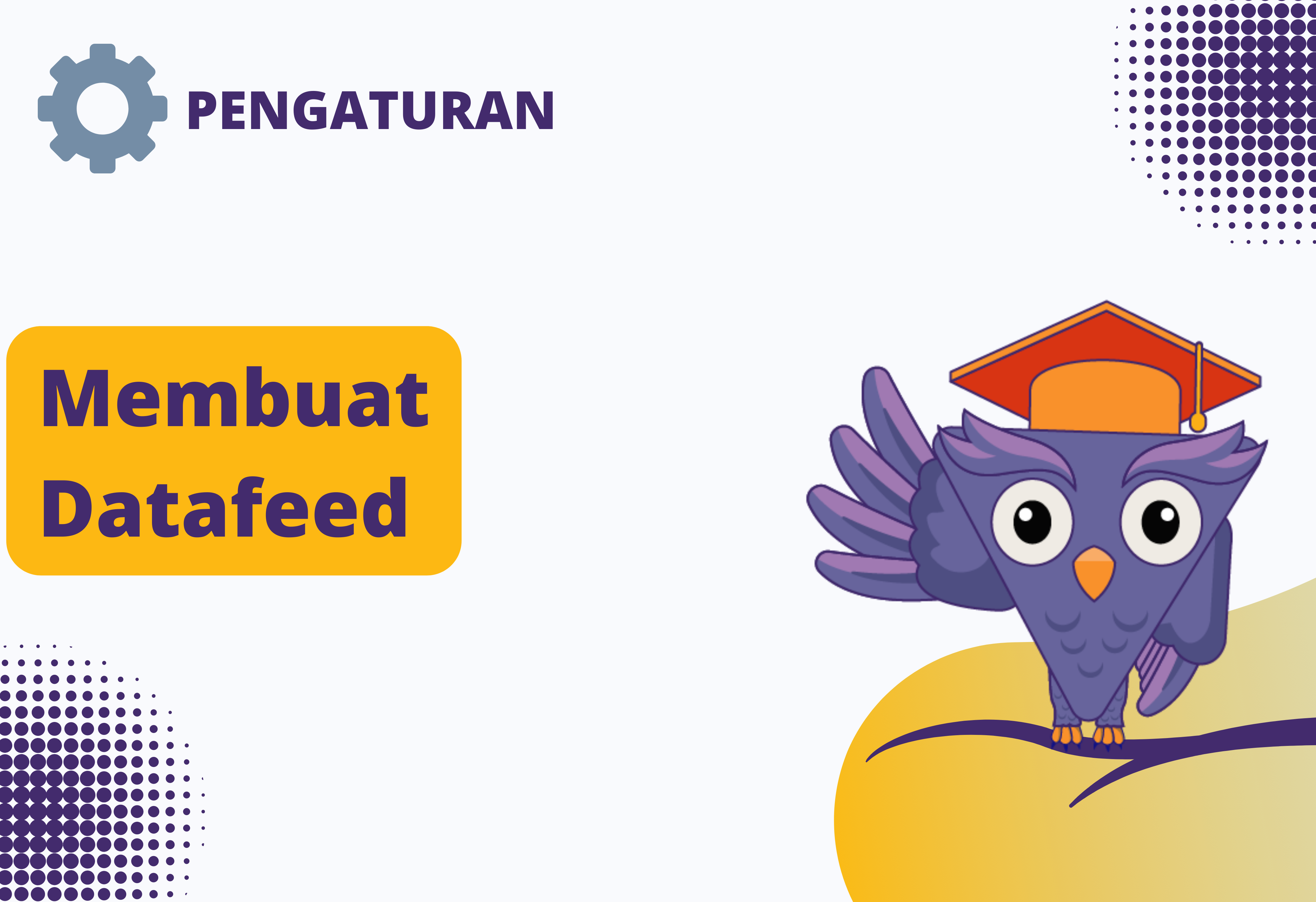 Membuat datafeed