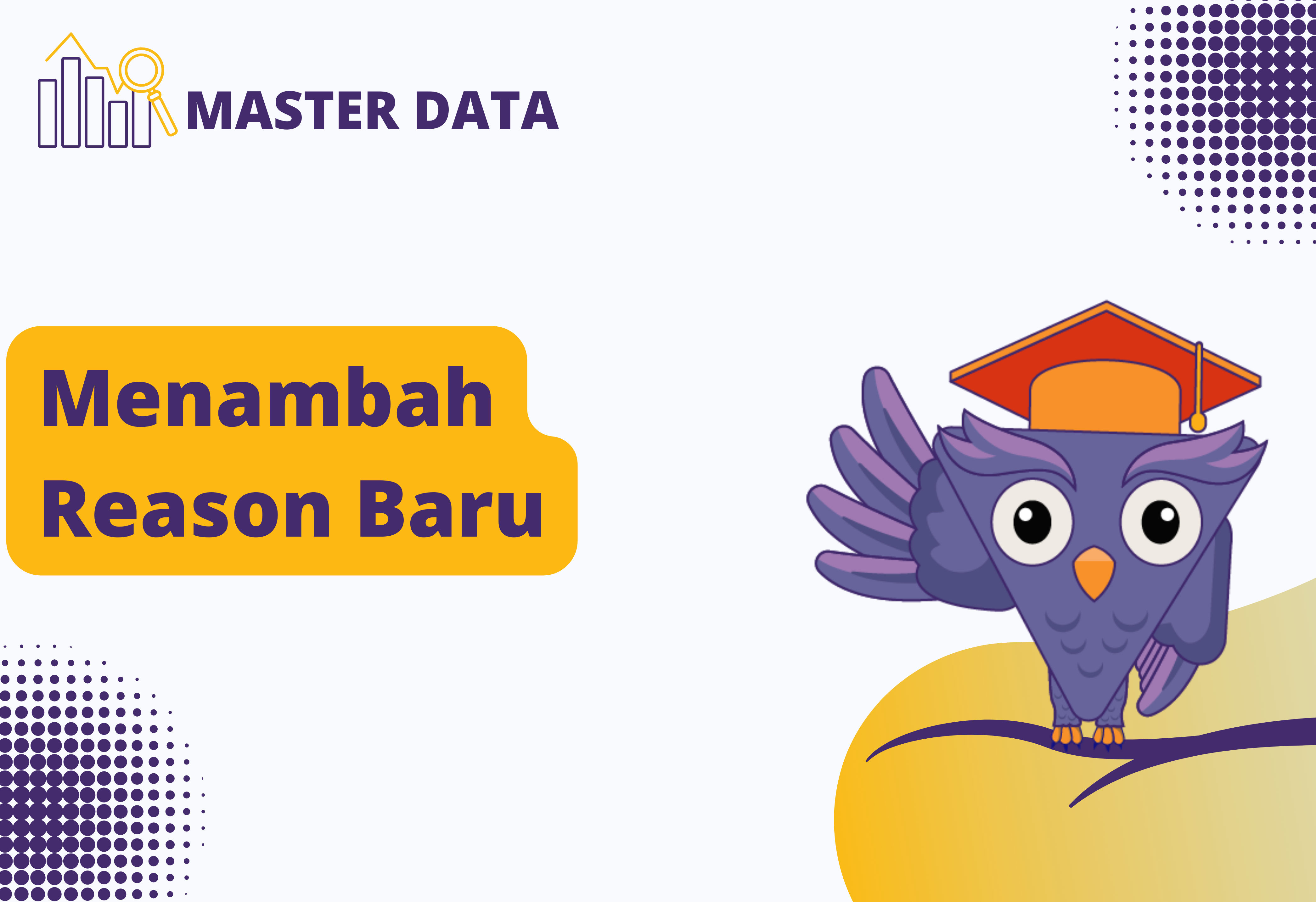 Menambah Reason Baru