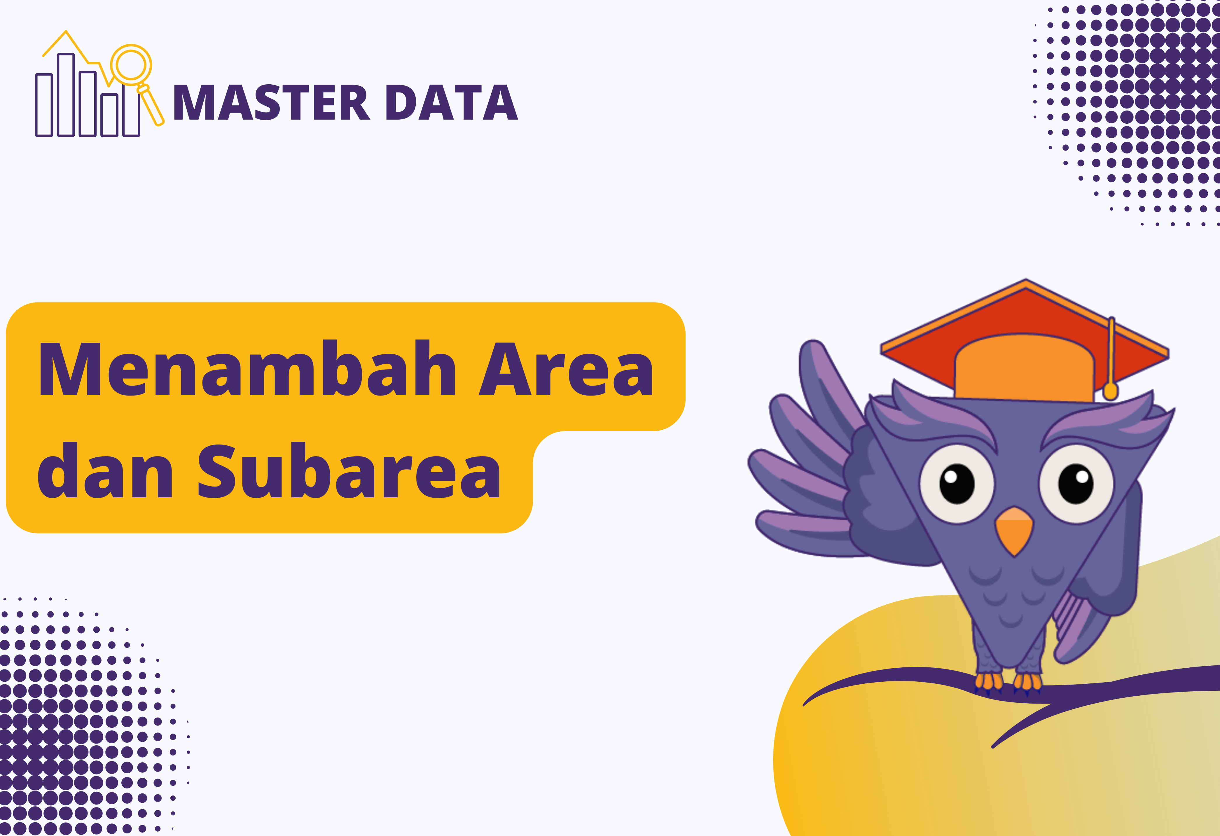 Menambah Area dan Subarea