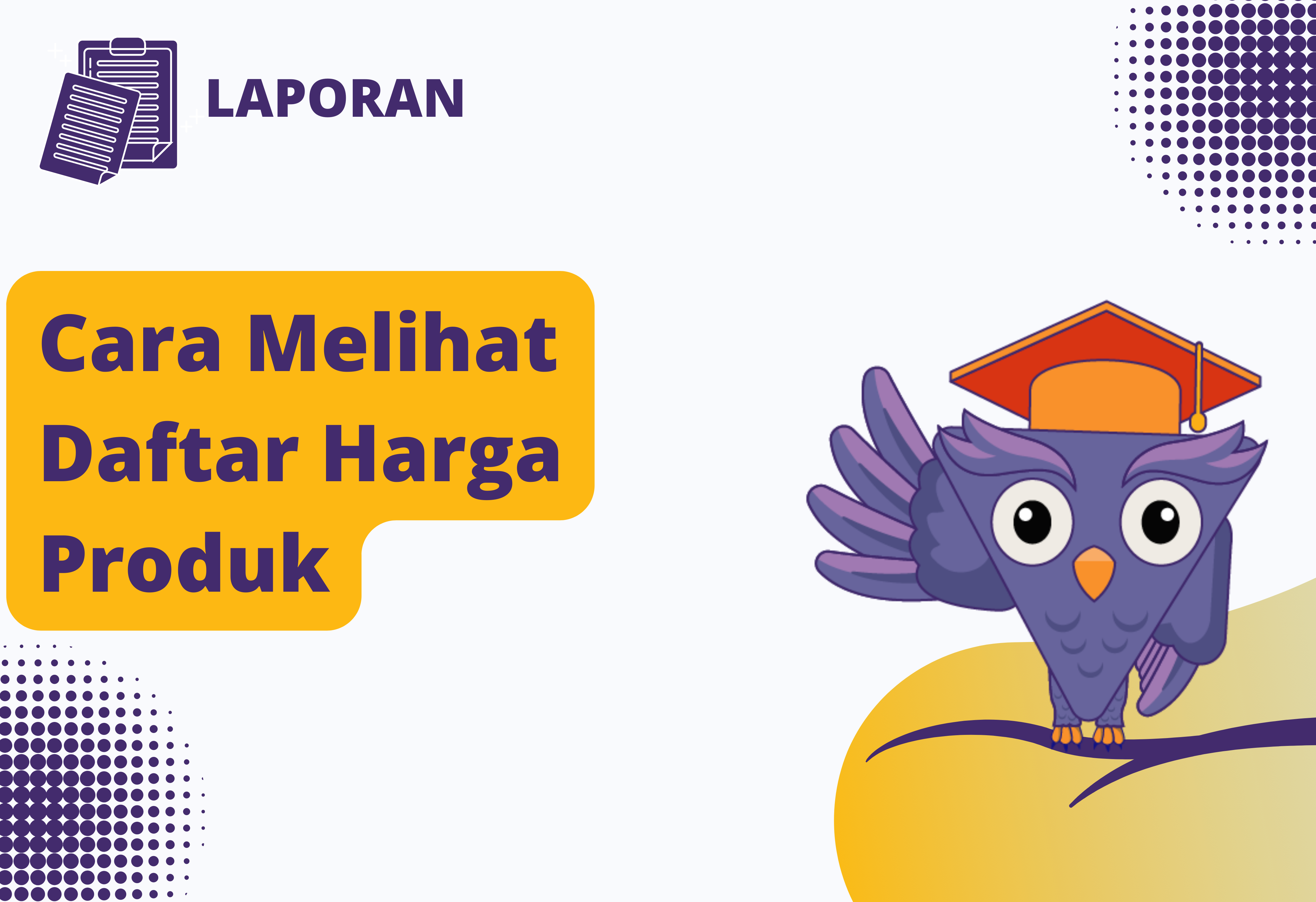 Melihat Daftar Harga Produk